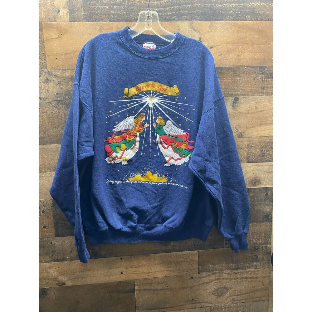 Hanes Activewear Glory to God Sweatshirt Size X-Large